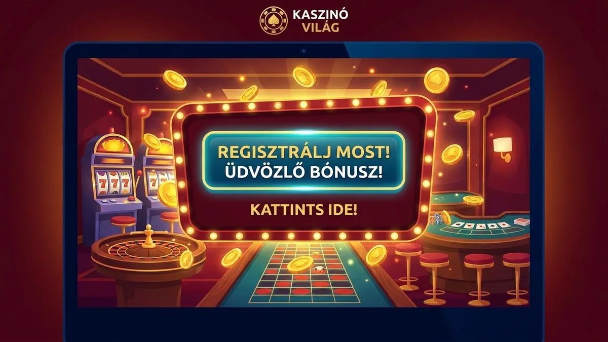 Regisztráció bónusszal